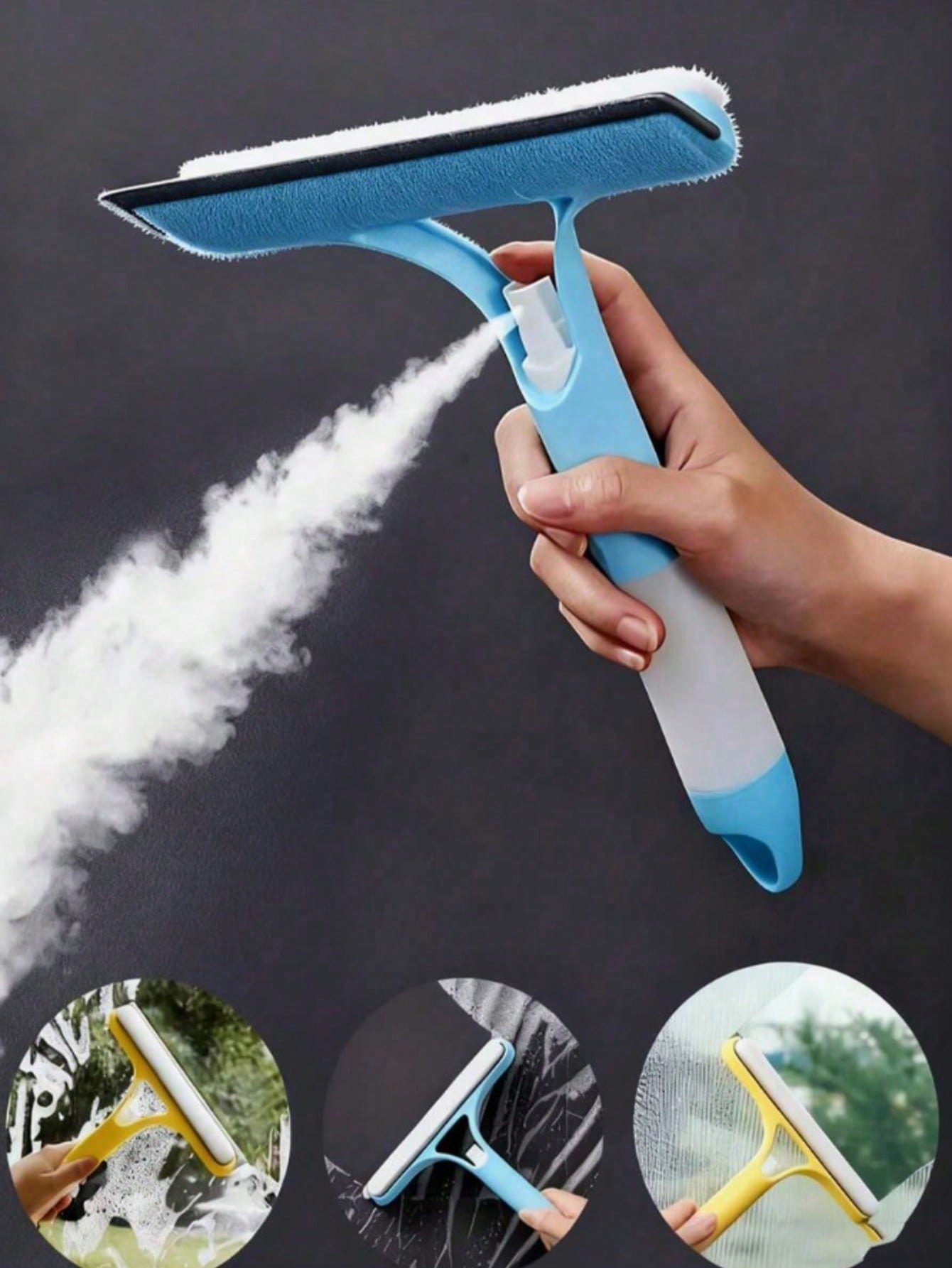 Glass Cleaner Streak - Uniwersalne narzędzie do czyszczenia okien: ściągacz