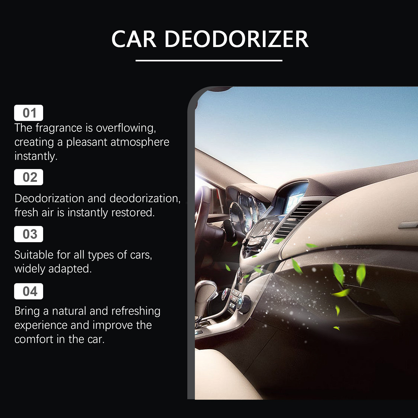 Spray do usuwania nieprzyjemny – Odor Eliminator Car recenzja i cena