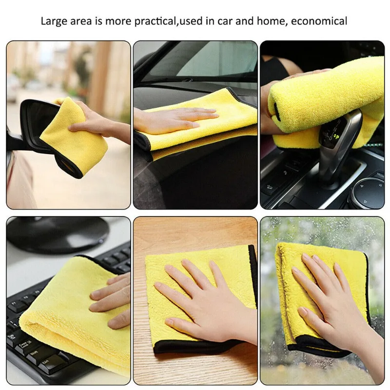 1/3/5PCS Ręcznik z mikrofibry  – Microfiber Towel Detailing recenzja i cena